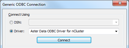 Generic ODBC Connection
