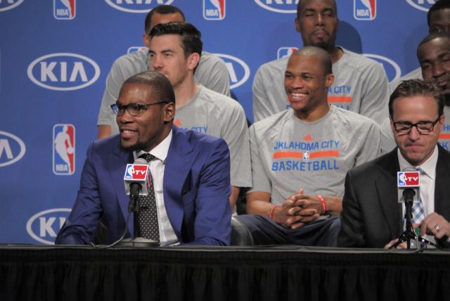 Kevin Durant MVP Press Conference 