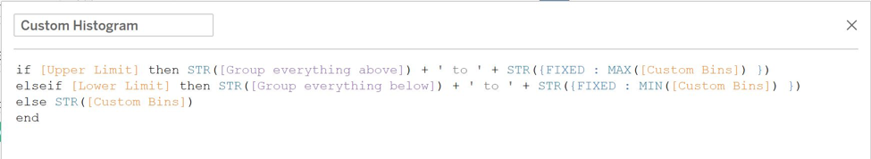 Creating Bins and Histograms in Tableau