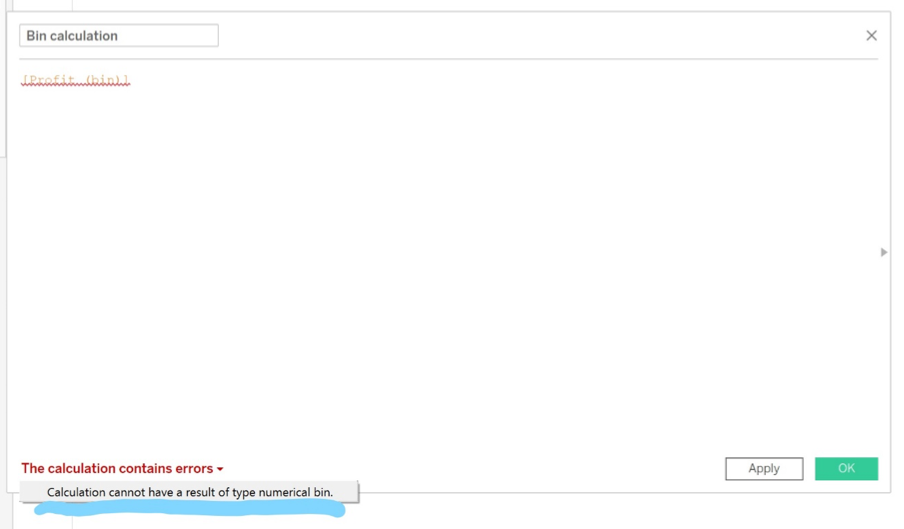 Creating Bins and Histograms in Tableau