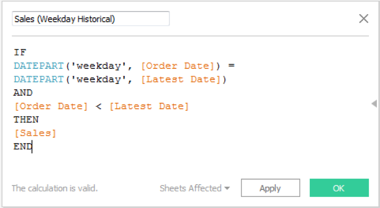 Calculate performance metric