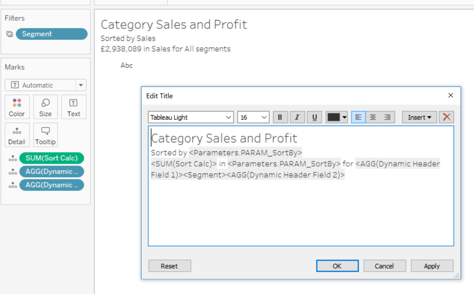 Improving Dynamic Text in Tableau