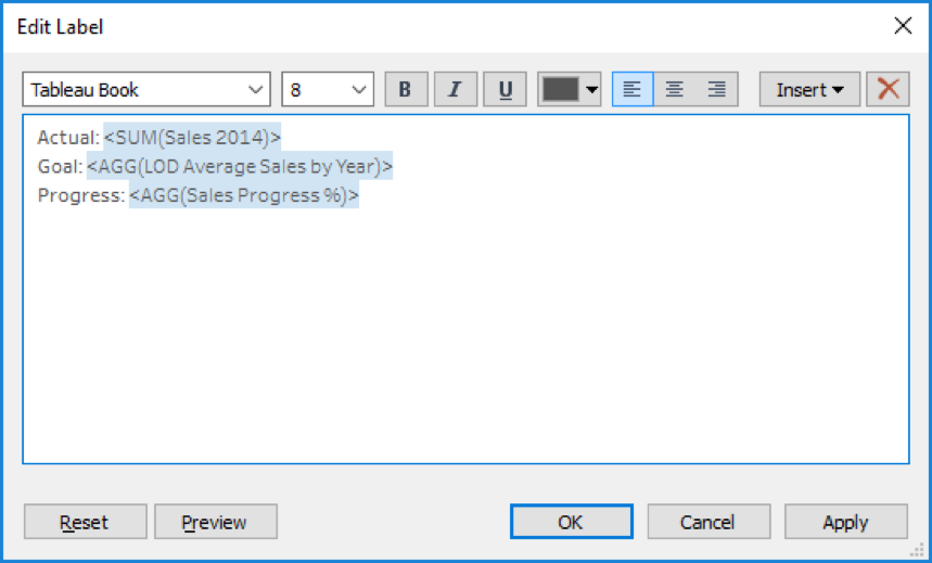 Questions from Tableau Training Dynamic Label Positioning