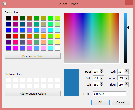 Tableau 9.2: Save multiple instances of custom colors