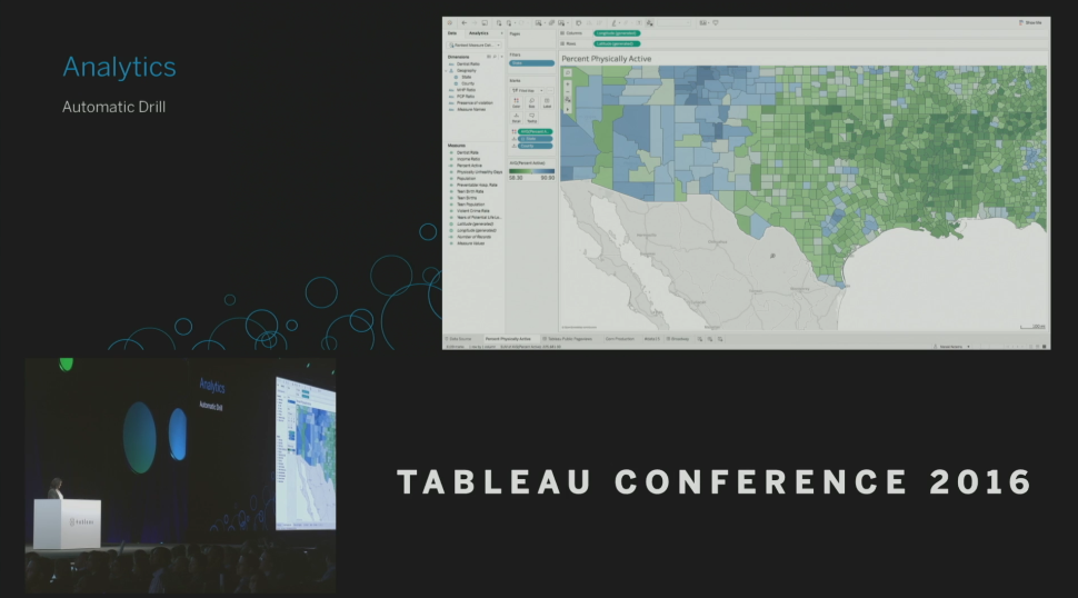 Tableau Conference 2016 - Devs on Stage - Automatic Drill
