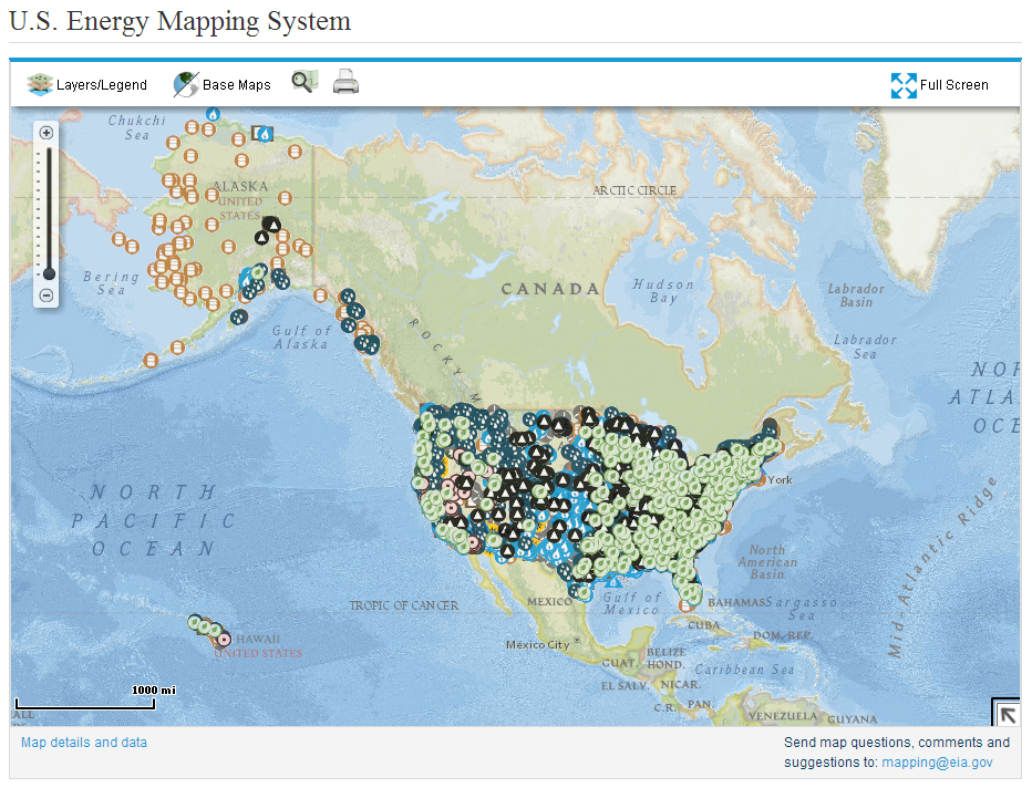 U.S. Energy Mapping System