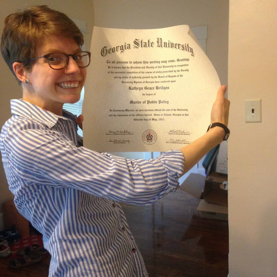 Getting my MPP diploma in the mail