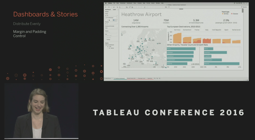 Tableau Conference 2016 - Devs on Stage - Margin & Padding Control
