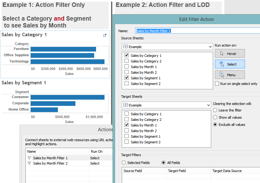 Example 1: Action Filter Only