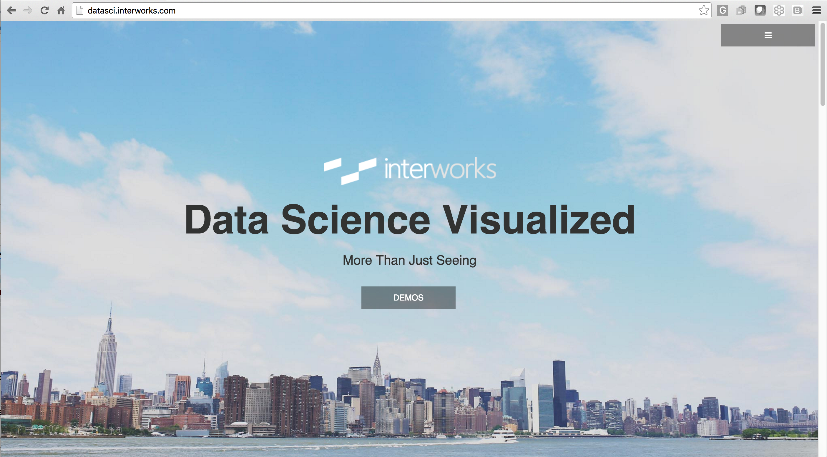 InterWorks' Data Science Portal