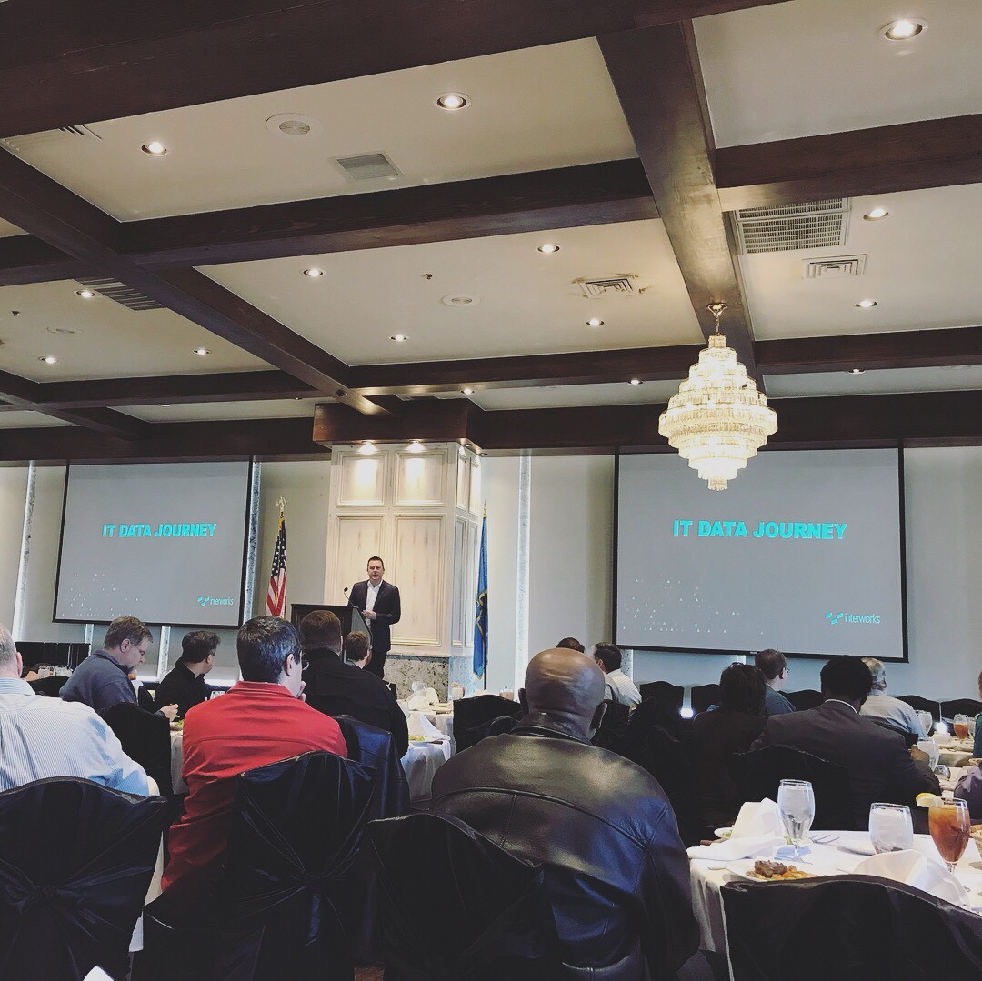 Russell Parker at the InterWorks Spring Lunch and Learn Series