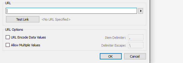 Tableau → Setting Up URL Action Part 2
