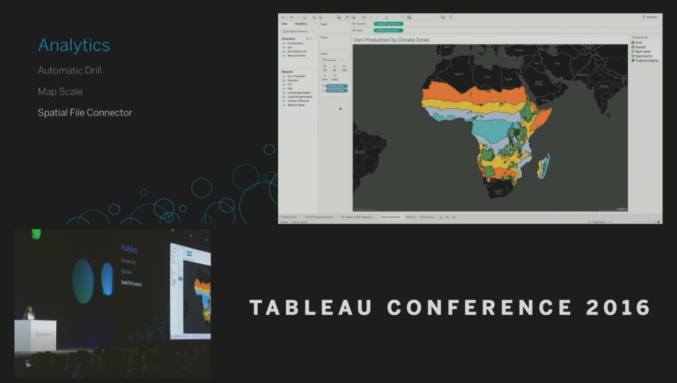 Tableau Conference 2016 - Devs on Stage - Spatial File Connector