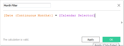 Create a calculated field