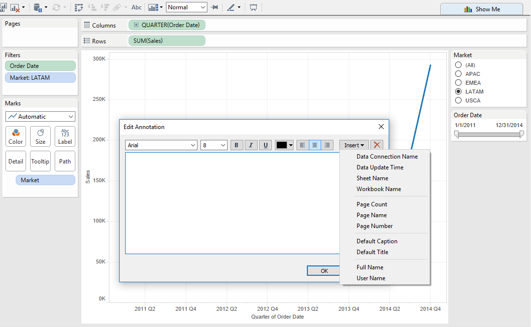 No mark-specific info
