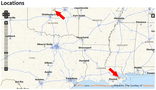OpenLayers Map Example 1